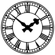 Old Clock Face