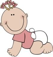 Baby Girl Clip Art N82