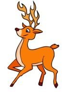 Cartoon Deer Clip Art N26