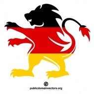 Vector Public Domain German Flag WW2