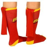 Superhero Socks With Capes drawing