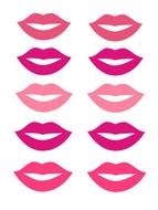 Free Printable Lip Photo Booth Props