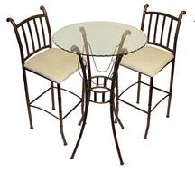 bistro table and chairs