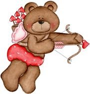 Hug bear Clip Art drawing