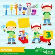 Handy Manny Tools Clip Art