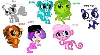 Littlest Pets Shop drawing