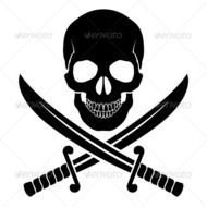 Pirate Skull Symbol