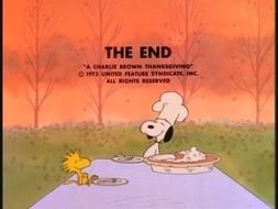 Snoopy at Thanksgiving day