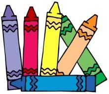 drawn crayons
