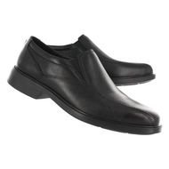 black shoes on a white background