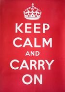 Keep Calm And Carry On N4
