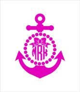 Anchor With Bow