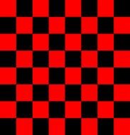 Black And red Chess Board clipart