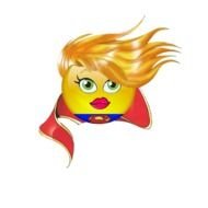 SUPERWOMAN EMOTICON