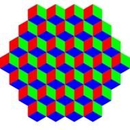 3D Hexagon Art