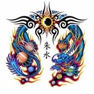 Chinese Dragon Tattoos N3