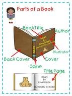 poster with parts of book