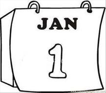 Calendar Page Clip Art N2