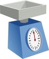 Kitchen Scale Clip Art N3