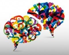 graphic design in a variety of colors