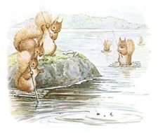 Tale Of Squirrel Nutkin drawing