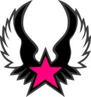 Estrellas Rosa Alas