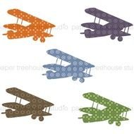 Vintage Airplane Clip Art Free N7
