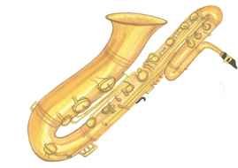 Musical Instruments drawing