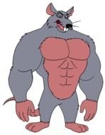 Rat King Cartoon drawing