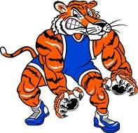 Tiger Wrestling Logo
