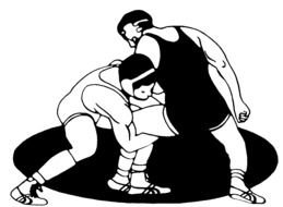 Wrestling drawing