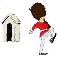 Foto Stock Ilustraci oacuten De Soldier Honor Guard Guardsman