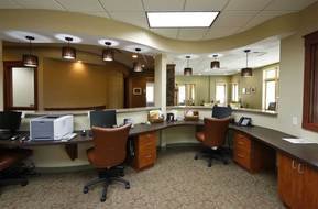 reception of Dental Office, Interior Design