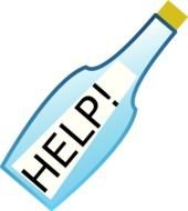 Message In A Bottle Clip Art N2