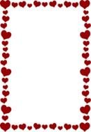 Heart Border Clip Art Free N6