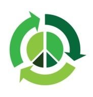 world sign and cyclic arrows