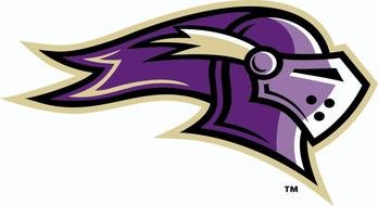 purple Knight Helmet, Logo