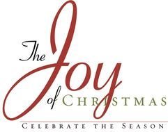 The Joy of Christmas as a logo