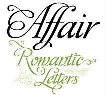 Fancy Script Font Letter C
