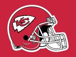 Ä°llustration of Kansas City Chiefs Helmet logo