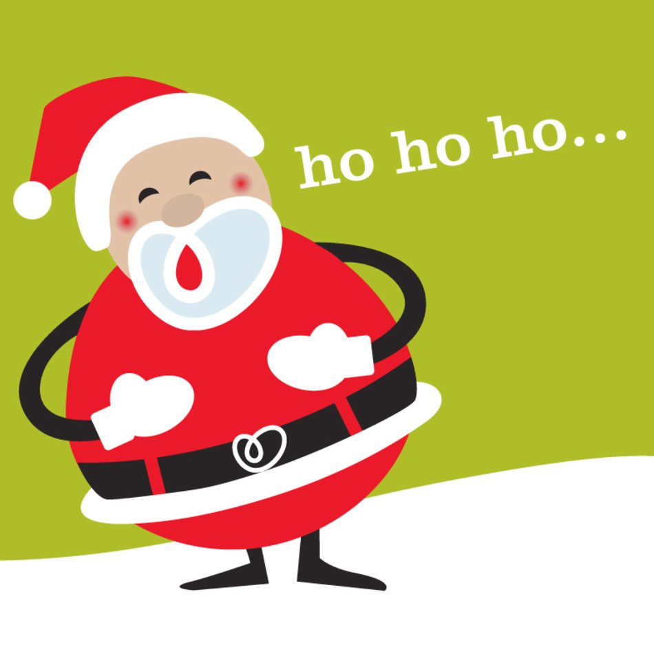 Santa Sleigh Clip Art N12