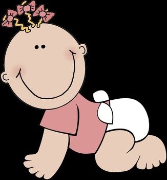 Baby Girl Clip Art N82