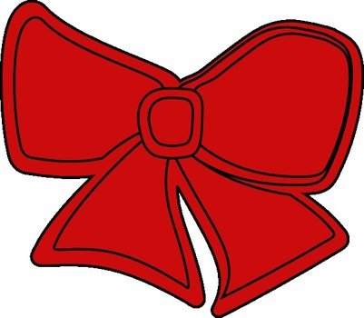 Red Bow Clip Art N14