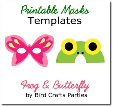 Printable Mask Template N2