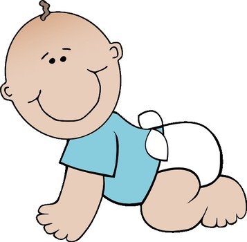 Cartoon Baby Boy Clip Art N68