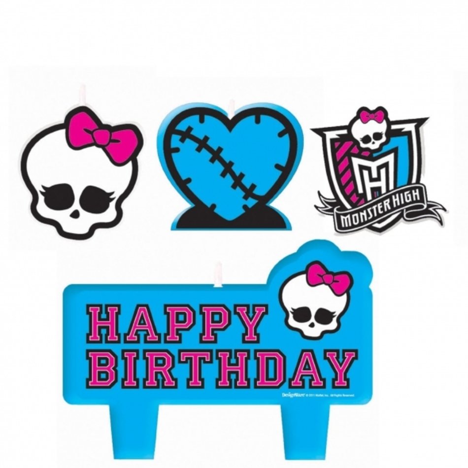 Monster High Birthday Logo
