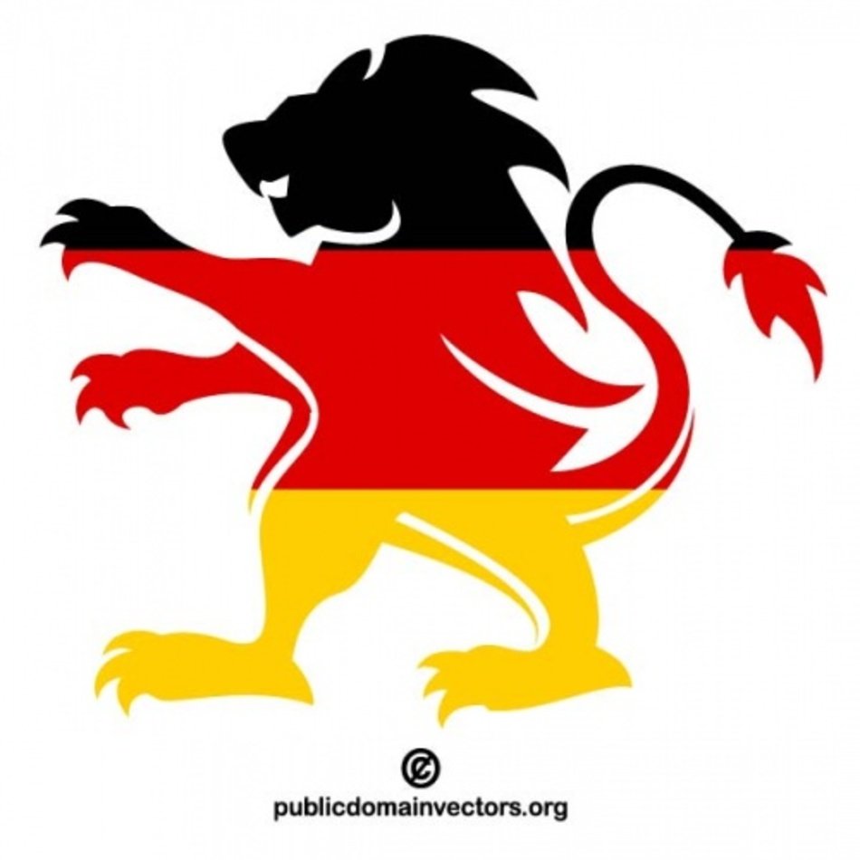 Vector Public Domain German Flag WW2