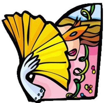 Mardi Gras Mask Clip Art Free N29