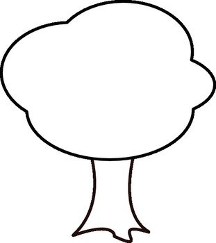 Black And White Tree Clip Art N12