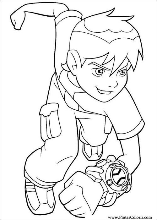 Ben 10 Coloring Pages Printable